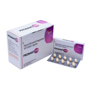 Pronant 200 | Natural Micronised Progesterone Soft Gelatin Capsules