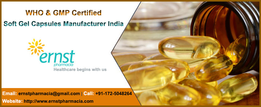 Soft Gel Capsules Manufacturer India
